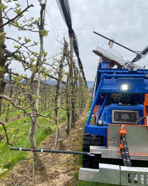 Stick sensor used by Slopehelper for distance-from-row detection