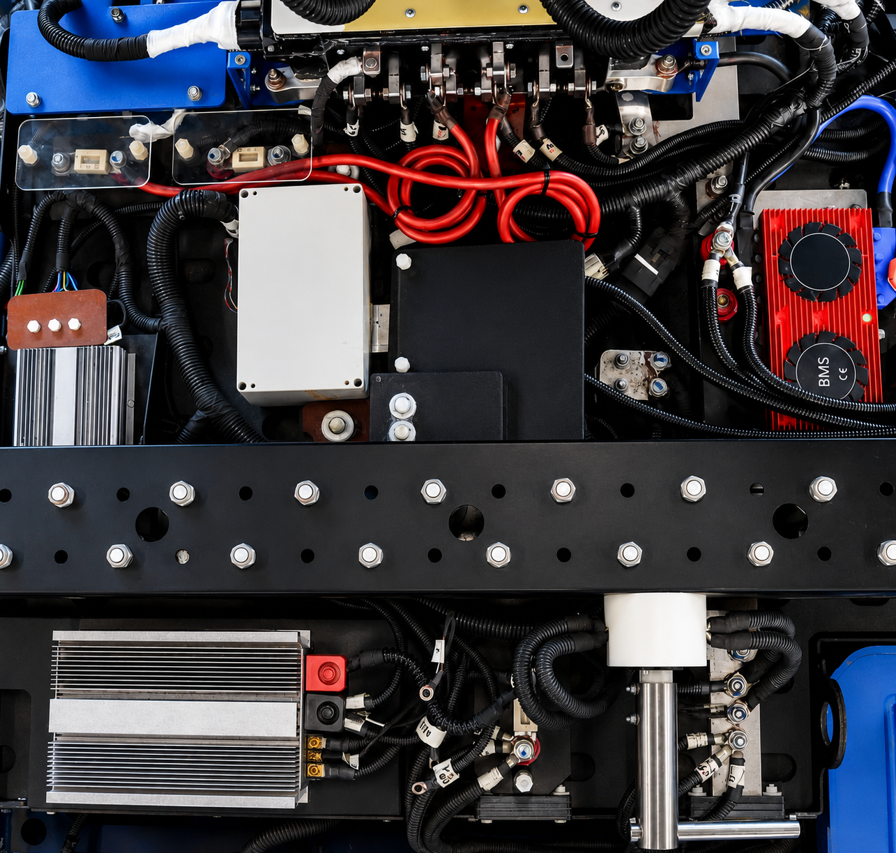 Complete R-Wave RPower module installed in an electric vehicle